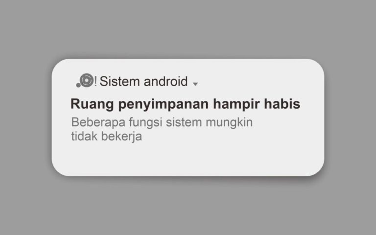 Kapasitas Penyimpanan Penuh di HP? Begini Cara Mengatasinya