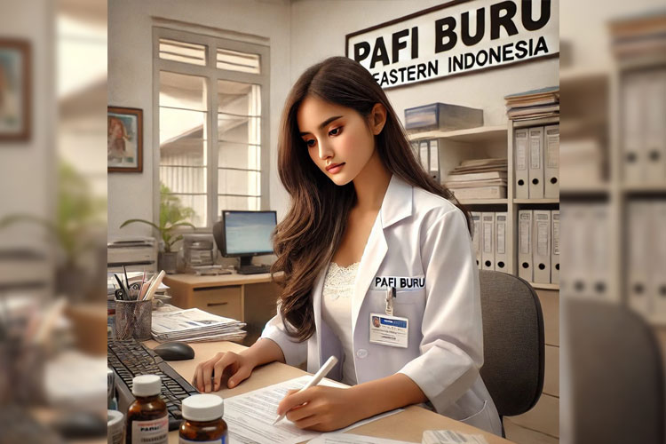 PAFI Kabupaten Buru yang berperan dalam program kesehatan ibu dan anak di Maluku.