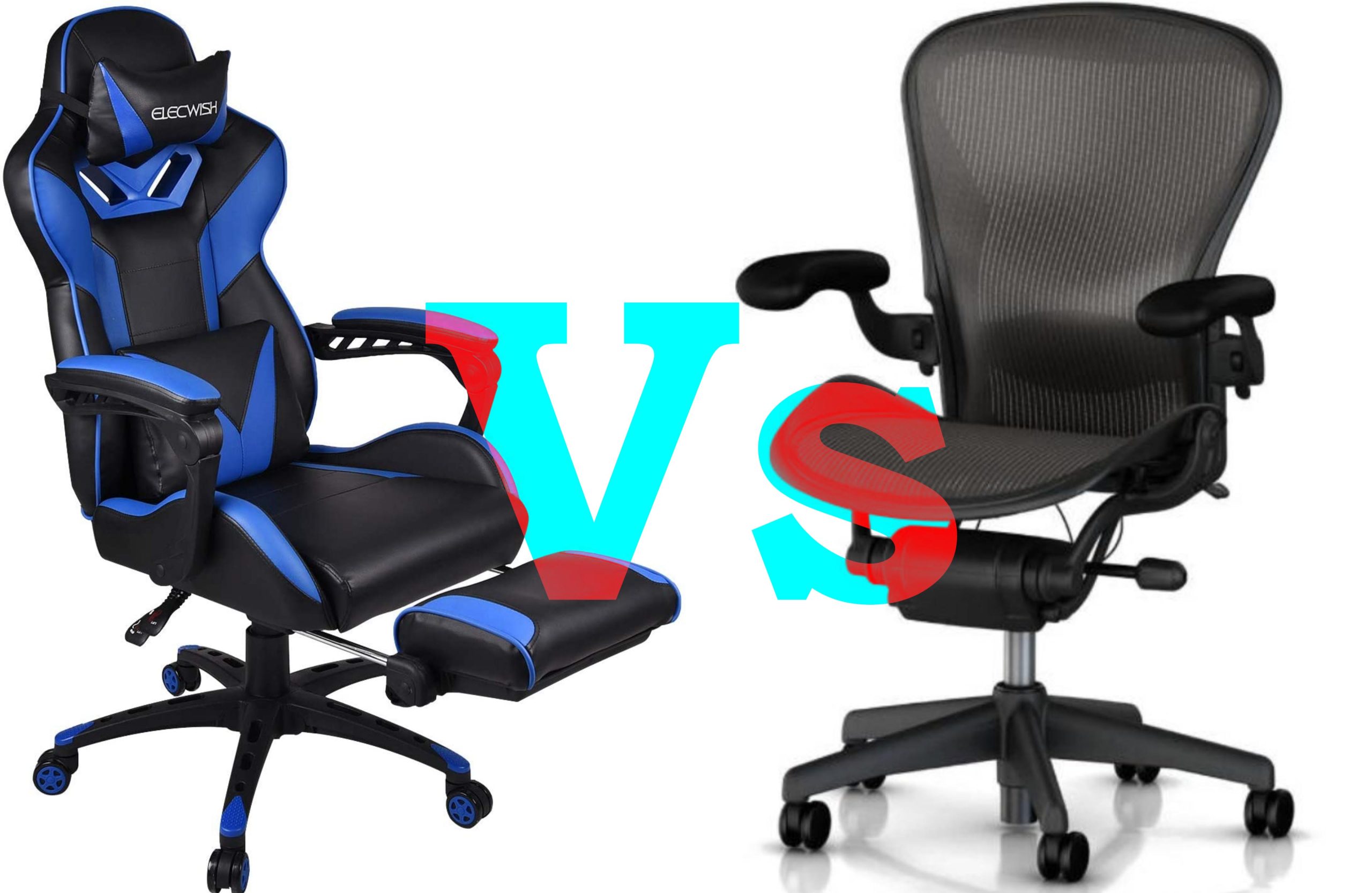 Perbandingan kursi gaming dan kursi kantor untuk kenyamanan kerja dan bermain.