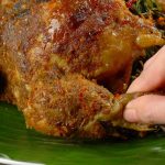 Ayam Betutu Pedas, masakan tradisional Bali dengan rasa gurih dan pedas yang menggoda